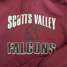 Pullover Hoodie - Maroon w/White Letters - XXL item