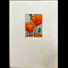 Orange Poppies item