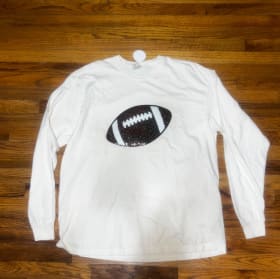 Women’s Comfort Colors LS Football Tee- 2XL item