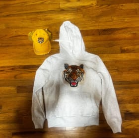 Ladies Tiger face hat and hoodie - Small item