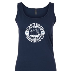 Adult Womens Aquanauts Tank (White or Navy) item