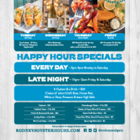 $50.00 Gift Certificate to Rodney's Oyster House item