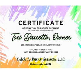 #26 Catch A Break Cleaning Services Voucher II item
