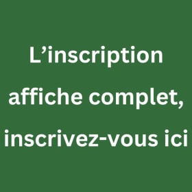 Liste d'attente, si c'est complet (8 et 23 avril) item
