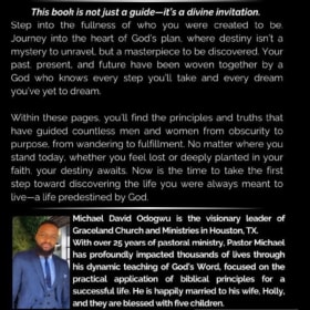 Predestined by God by Michael David Odogwu/Paperback item
