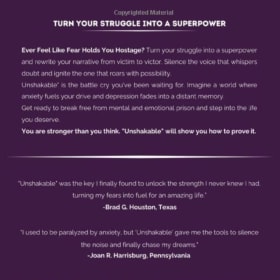 Unshakable by Michael David Odogwu/ Paperback item