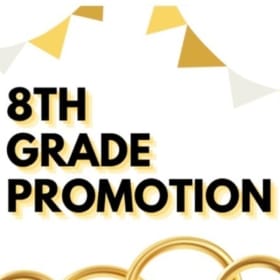 Front Row Seats at 8th Grade Promotion Ceremony item