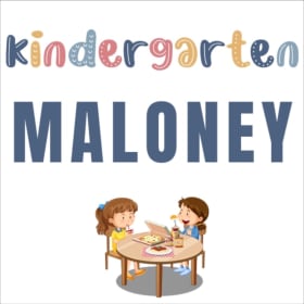 Kindergarten - MALONEY - Pizza Lunch item