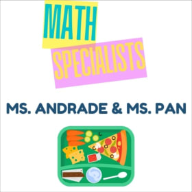 MATH SPECIALISTS - Pizza Lunch item