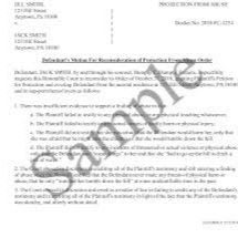 motion templates Child support, Alimony, Temp orders, Modify item