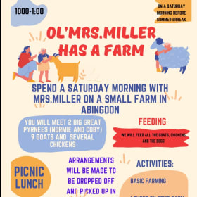 Day on the Farm with Mrs. Miller item