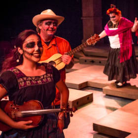 Milagro Theater and Dove Vivi Pizza item