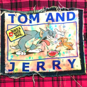 Upcycled Flannel Women's L item