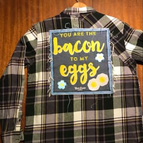 Upcycled Flannel Men's L Women's XL item