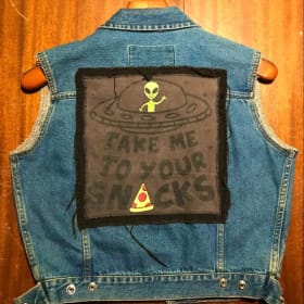 Upcycled Vest Women's M item