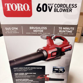 #9 Toro 60v- leaf blower item
