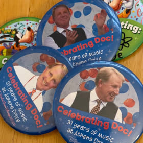 SECRET Celebrating Doc Button item