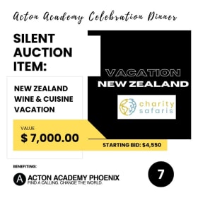 (7) New Zealand Wine & Cuisine Vacation - 5-day, 4-night item