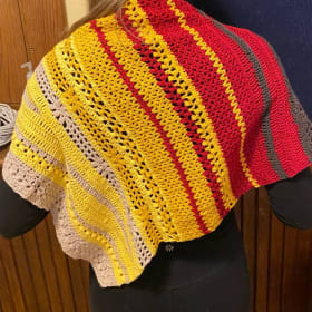 Hand Crocheted Scarf by Steph Finn item