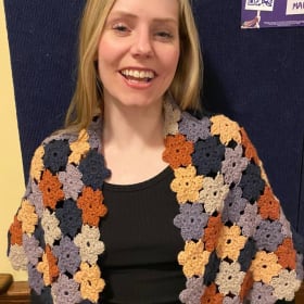 Hand Crocheted Scarf by Steph Finn item