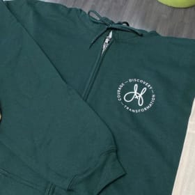 Zip Hoodie Green (Large) item