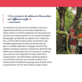 Livre Promenades Théâtrales en ville (imprimé + PDF) item