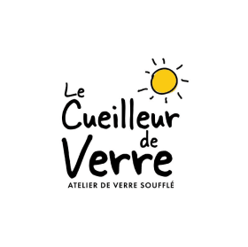 LE CUEILLEUR DE VERRE - Veilleuse en verre soufflé méduse item