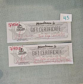 #45 Night at Nielsen's  2 item