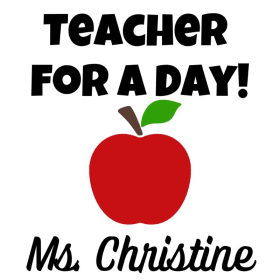 CDS Teacher for a Day - Ms. Christine item