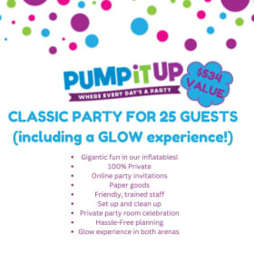 Pump It Up Party for 25 item