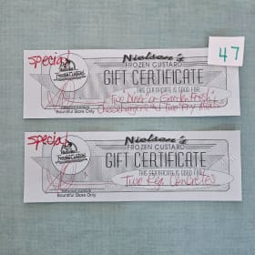 #47 Night at Nielsen's  4 item