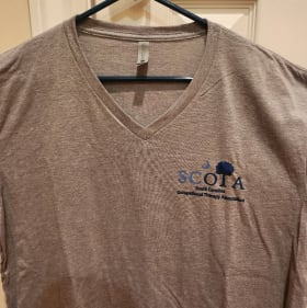 SCOTA Gray V- Neck Shirt item