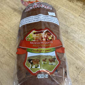 Pain multigrains - canneberges et pommes item