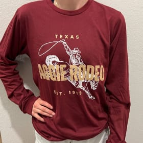 Maroon Crew Neck Bella Canvas Longsleeve shirt item