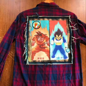 Upcycled Flannel Men's M item