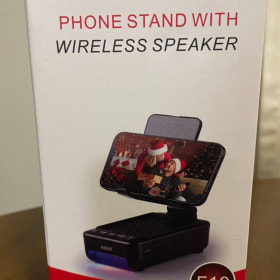 RETAIL| Phone Stand with Wireless Speaker (Value: $25) item