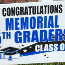 Graduate Yard Sign item