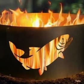 #128 Gone Fishin' Fire Ring item