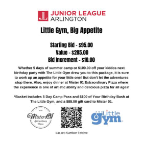 Little Gym, Big Appetite item