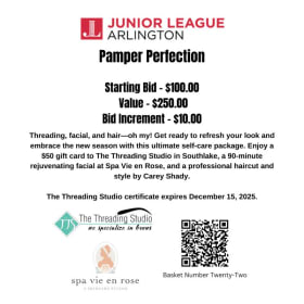 Pamper Perfection item