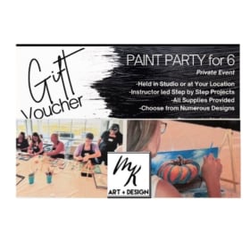 Paint party for 6 From Mk-Art Design Studio item