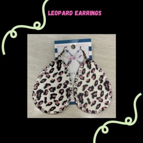 Fun Leopard Earrings item