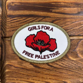 Girls for a Free Palestine Patch item