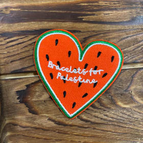 Bracelets for Palestine Heart Patch item
