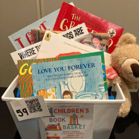 #59 - Children's Book Basket item