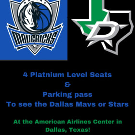 Item #27 American Airlines Center Tickets item