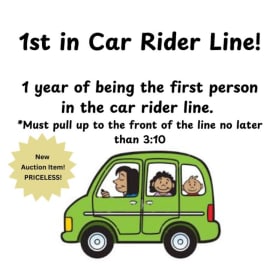 1st in Car Rider Line for a YEAR! item