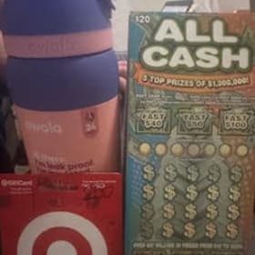 Owala, $250 Target Gift Card ten $20 Lotto item