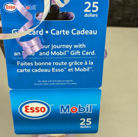 A gift for on the go - Gas card + Yeti Tumbler item