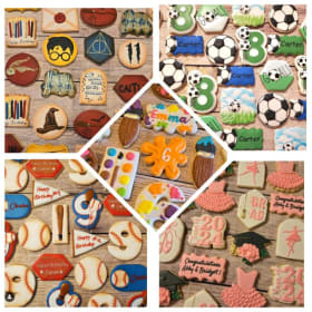 2 Dozen Spring Themed Sugar Cookies item